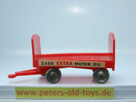 1252-10 Esso Extra Motor Oil, Fahrgestell rot, Abziehbild gelb, Schrift mittelblau