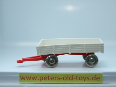 1254-01 Ausführung Fahrgestell in rot ohne Zughaken, Ausführung original von Lego
