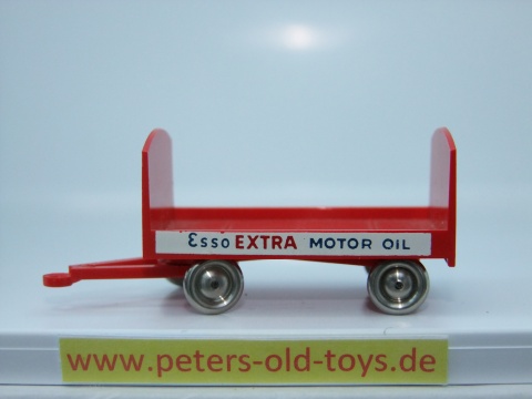 1252-14 Esso Extra Motor Oil, Fahrgestell rot, Abziehbild weiss, Schrift mittelblau ABS