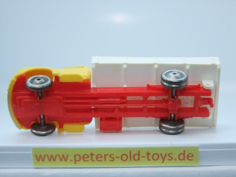 1253-07-01 Ausführung Fahrerhaus gelb, Chassis in rot, Umbau nicht original von Lego