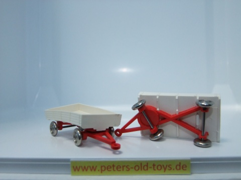 1254-01-02 Ausführung Fahrgestell in rot ohne Zughaken, Ausführung original von Lego