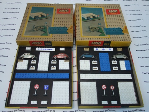 VW Schachtel Lego System GARAGE, VW Schachtel Lego System mit 3 VW Emblemen