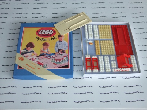 1309 Lego 1309 Esso Schachtel " garasje "