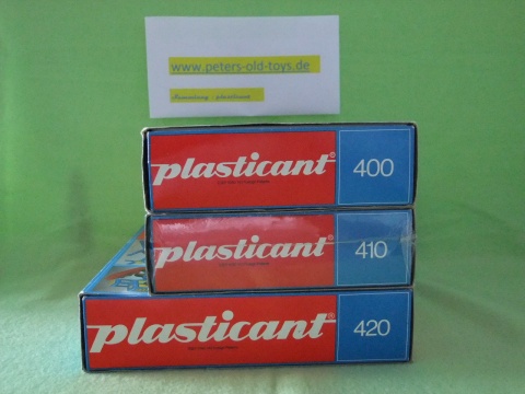 Plasticant Schachteln 400 und 410 und 420