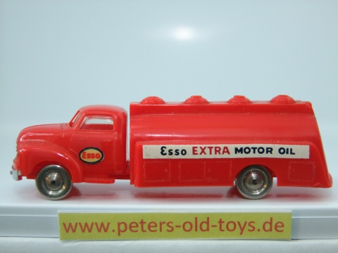 1250-16 Esso Extra Motor Oil, Blinker unter Scheinwerfern, kleiner Tank auf der rechten Seite, Abziehbild weiss, Schrift dunkelblau