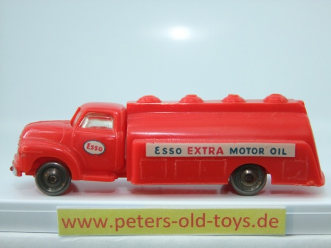 1250-13 Esso Extra Motor Oil, Blinker auf Kotflügel, kleiner Tank auf der rechten Seite, Abziehbild weiss, Schrift hellblau